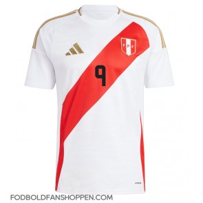 Peru Paolo Guerrero #9 Hjemmebanetrøje Copa America 2024 Kortærmet